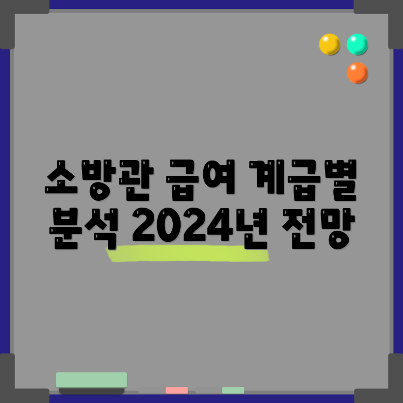 2024년 소방관 임금 분석: 계급별 급여 마스터하기
