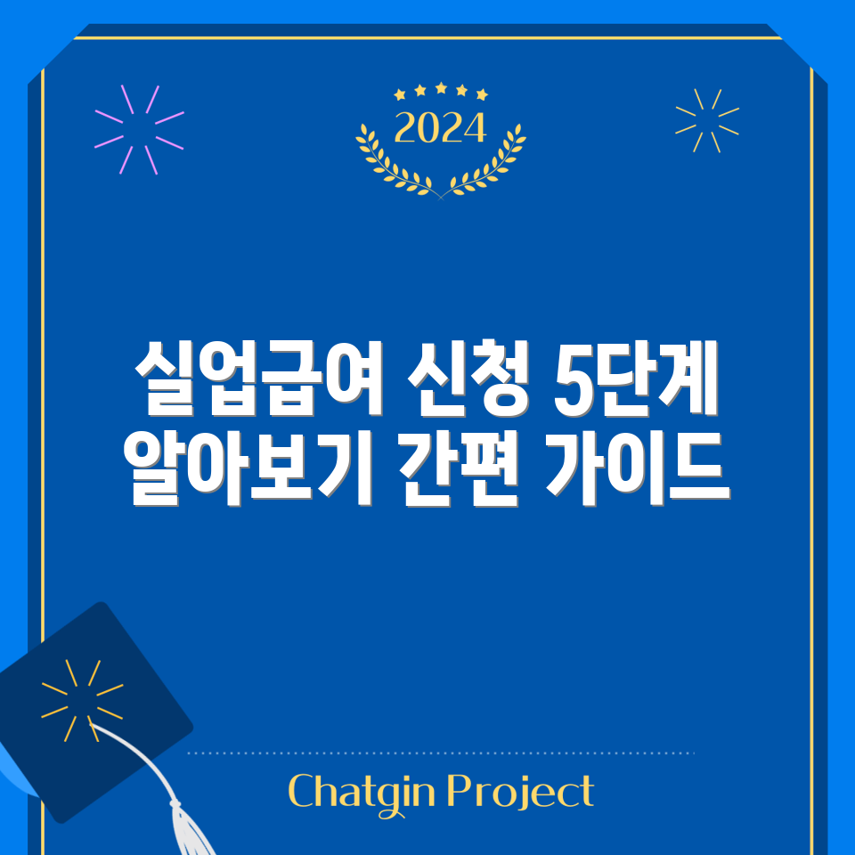 실업급여 신청 5단계 가이드 완벽 정리