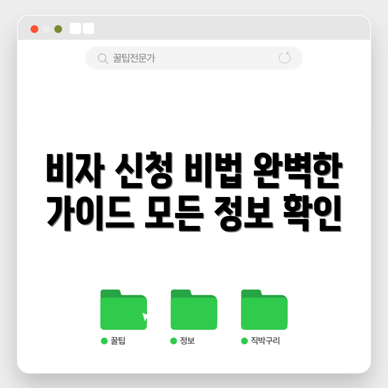 미국 비자 신청 완벽 가이드: 모든 정보 정리